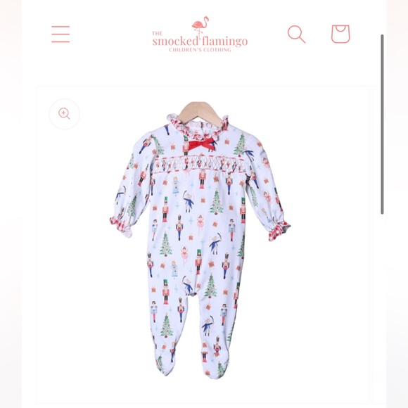 Nutcracker Christmas Footed Pajamas - Picture 2 of 4